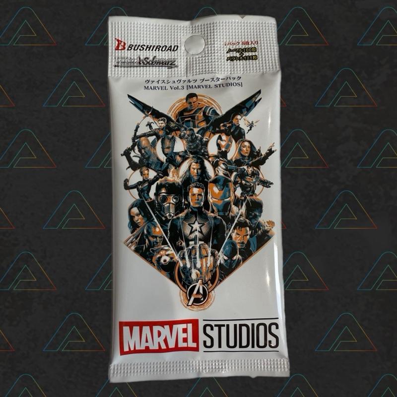 1 x Marvel Vol 3 Weiss Schwarz Booster Pack (Japanese Trading Cards)