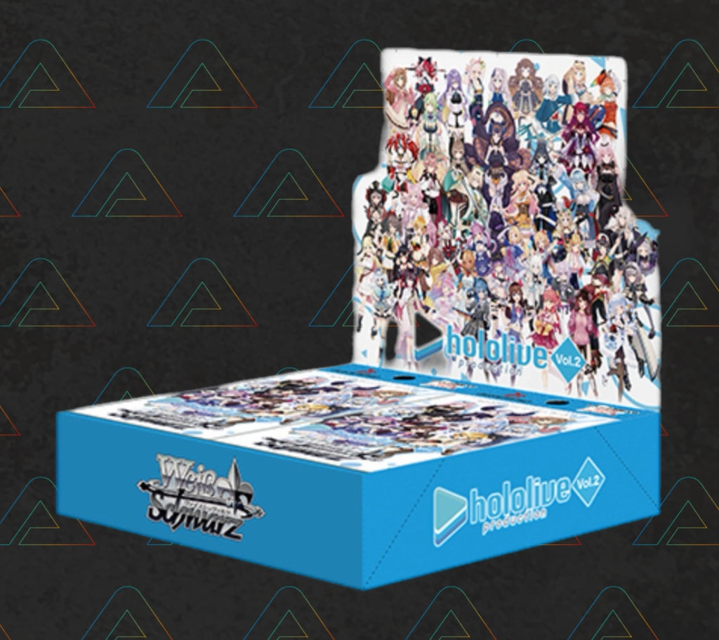 Weiss outlets Schwarz: Hololive Production Vol. 2 English 2x Two Booster Box IN HAND