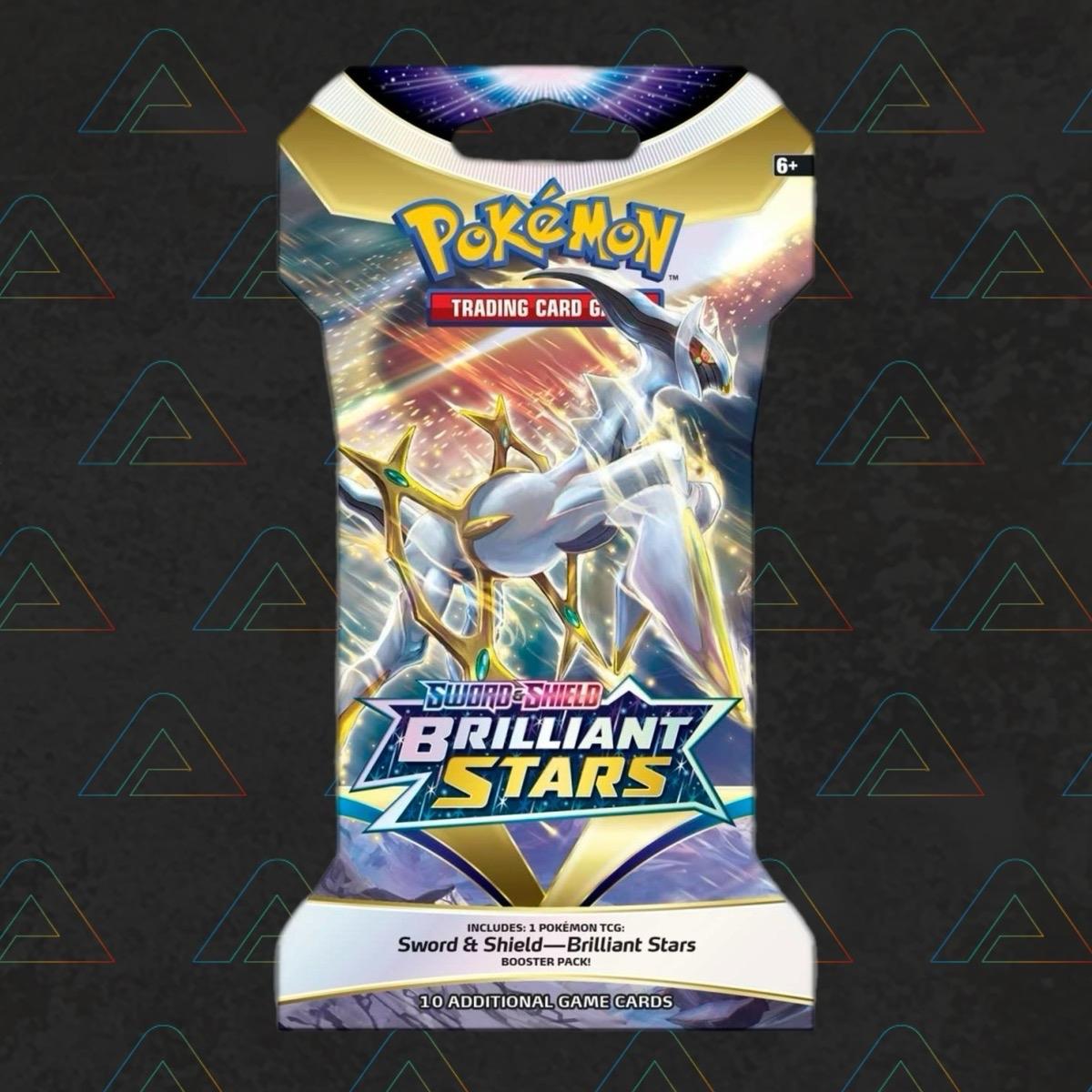 1 x Pokemon Brilliant Stars Hanger Booster Pack (English Trading Cards)