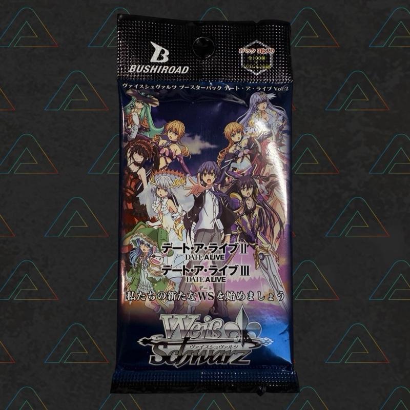 1 x Date a Live Volume 2 Booster Pack (Japanese Trading Cards)