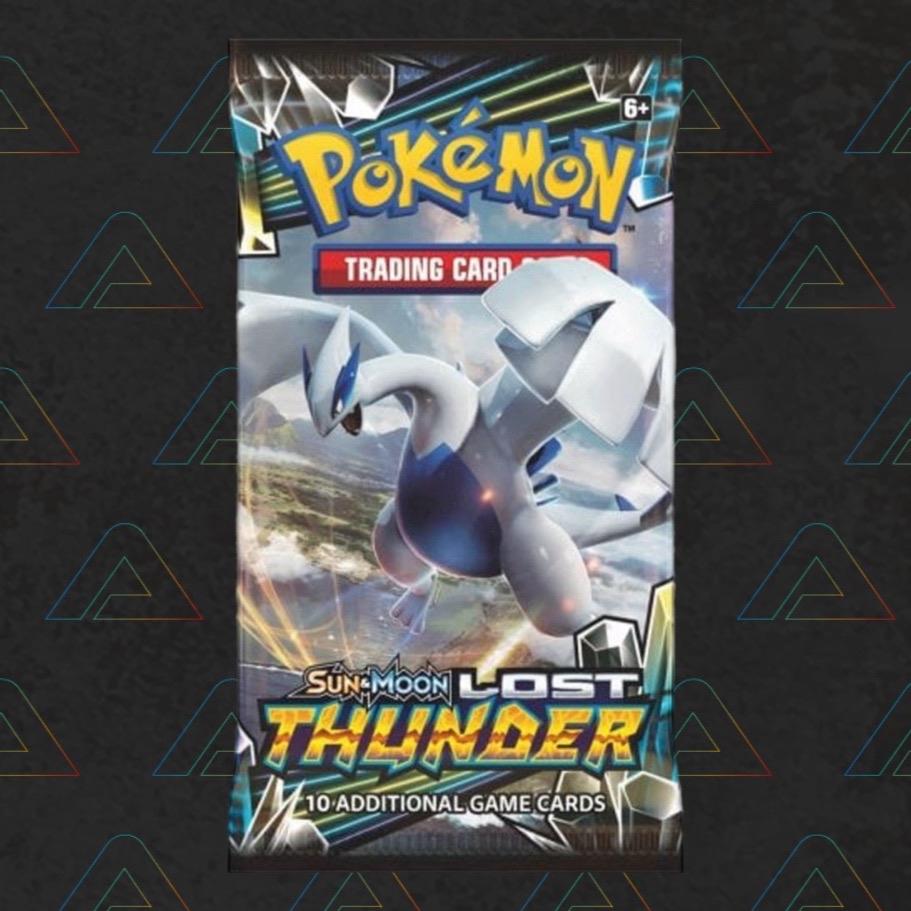 1 x Lost Thunder Pokemon Booster Pack (English Trading Cards)