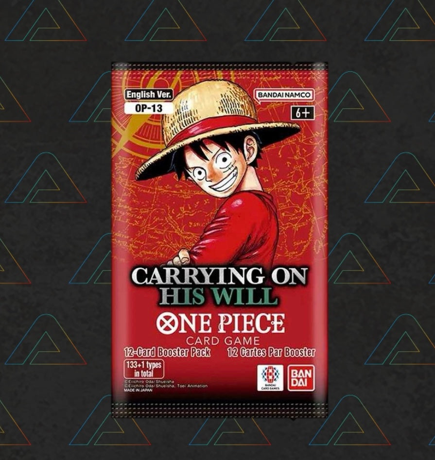 One Piece Card Game: Booster Pack (OP-13) Carrying On His Will