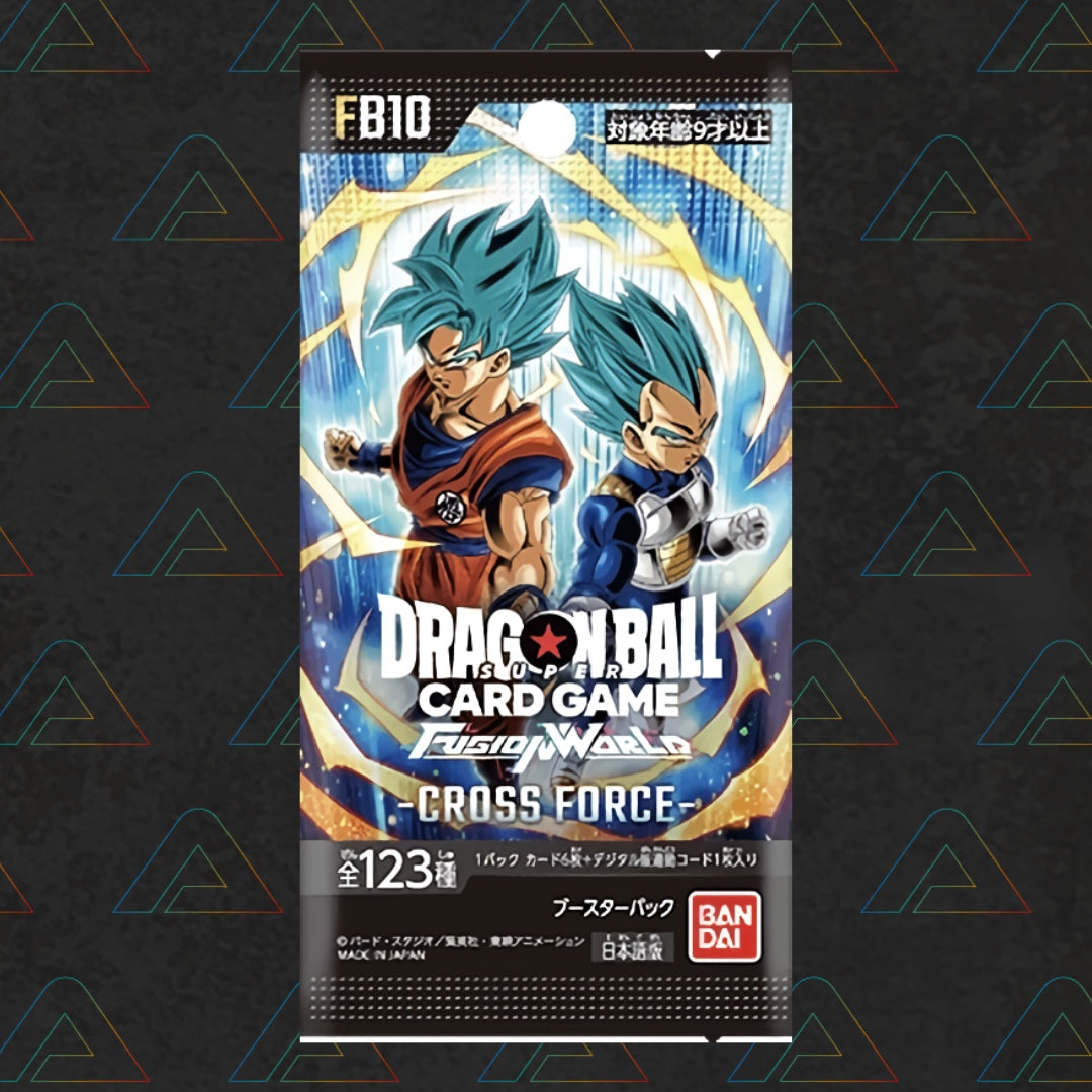 Dragon Ball Super CG: Booster Box - Fusion World 10 Japanese (FB10) Cross Force