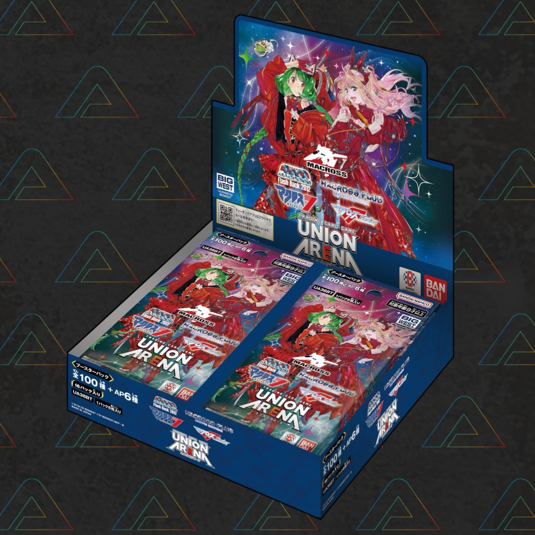 Union Arena Macross UA36BT Booster Box (Japanese Trading Cards)