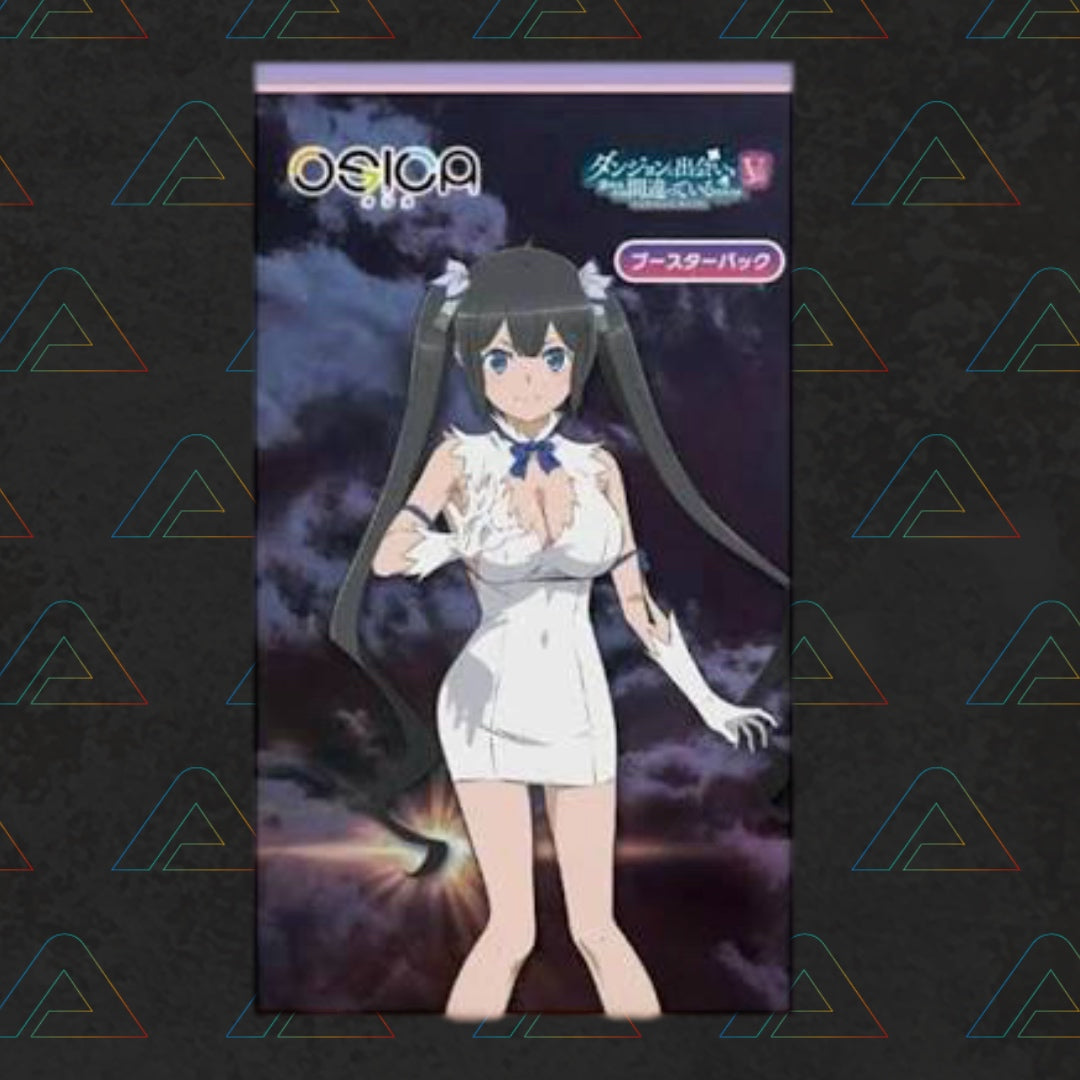 Is It Wrong To Try and Pick Up Girls In a Dungeon (Danmachi) Osica Booster Box (Japanese Trading Cards)