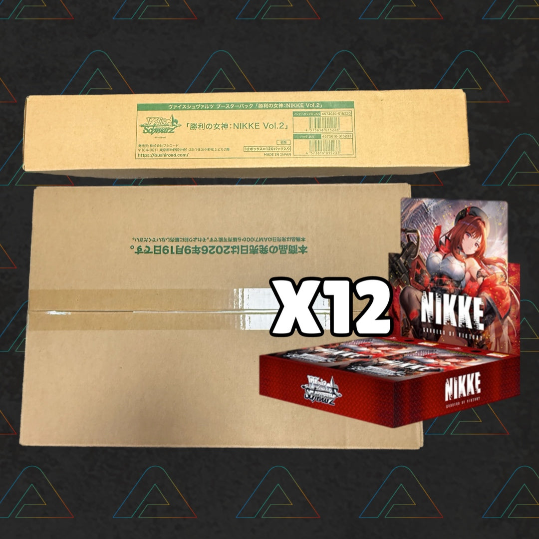 Nikke Goddess Of Victory Vol 2 Case (12x Booster Boxes) Weiss Schwarz Japanese