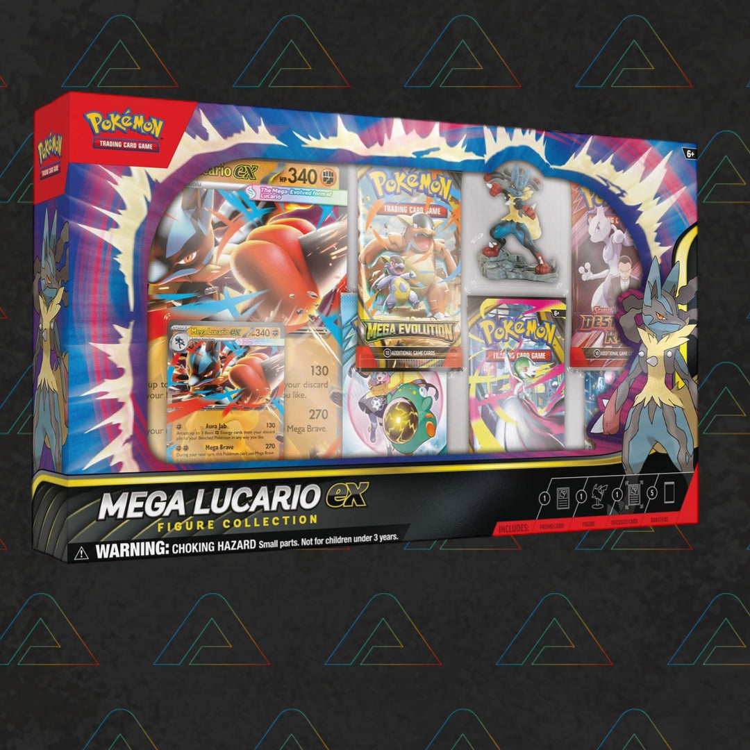 Pokémon TCG: Mega Lucario ex Figure Collection