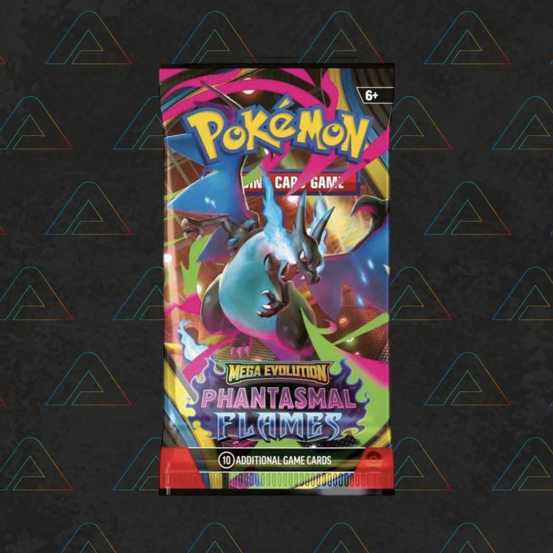 Pokmon TCG: Mega Evolution Phantasmal Flames - Booster Pack (10 Cards AtticCards Pokmon TCG: Mega Evolution Phantasmal Flames - Booster Pack (10 Cards AtticCards