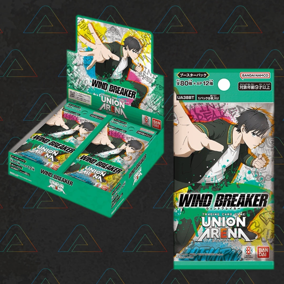Windbreaker UA38BT Booster Box (Japanese Trading Cards)