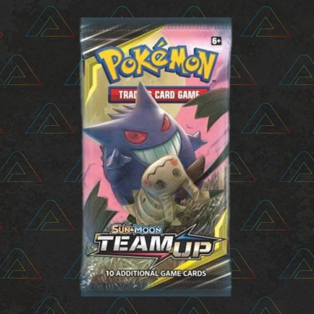 1 x Pokemon Team Up Sun & Moon Booster Pack (English Trading Cards) – AtticCards