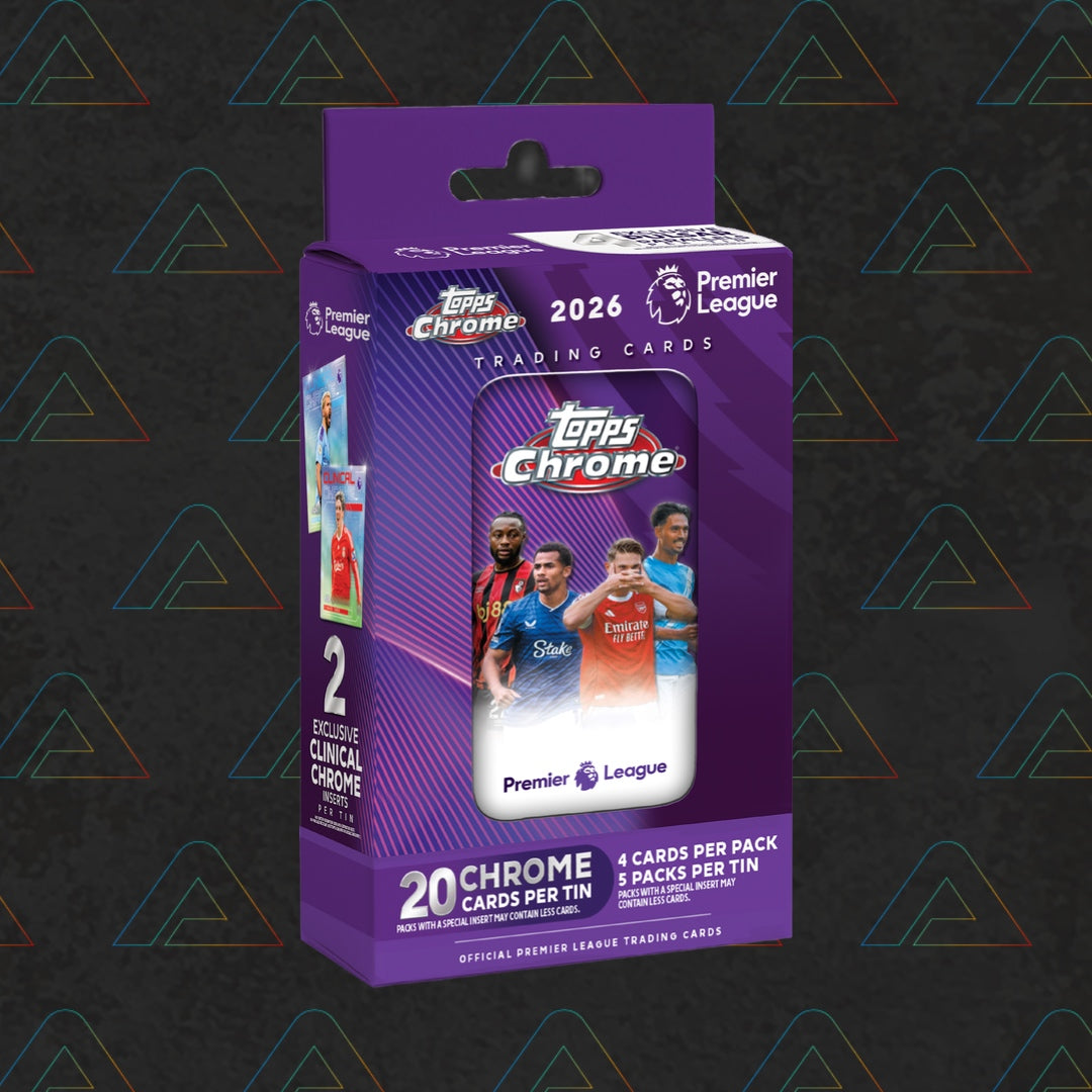 2026 Topps Premier League Chrome Tin