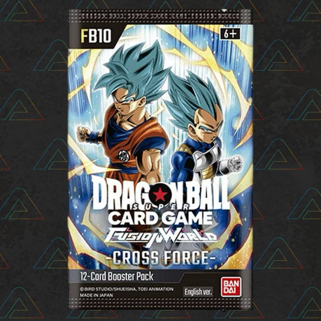 Dragon Ball Super CG: Booster Pack - Fusion World 10 (FB10) Cross Force