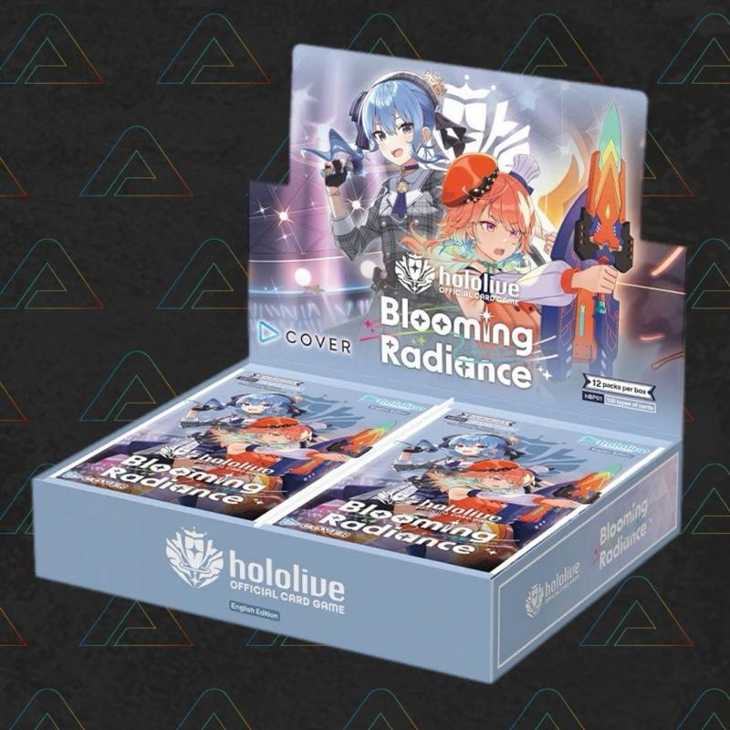 1 X Hololive Card Game Blooming Radiance Booster Box (English Trading Cards)