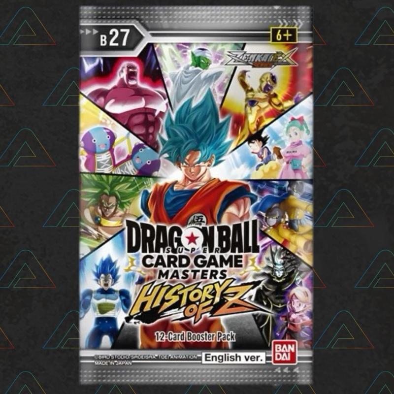 1 X Dragon ball History Of Z B27 Booster Pack (English Trading Cards)