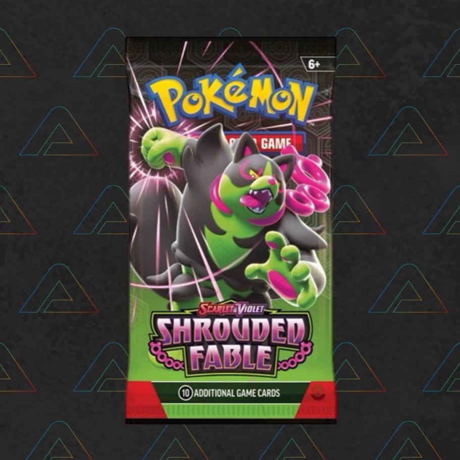 1 x Shrouded Fable Pokemon Booster Pack (English Trading Cards)