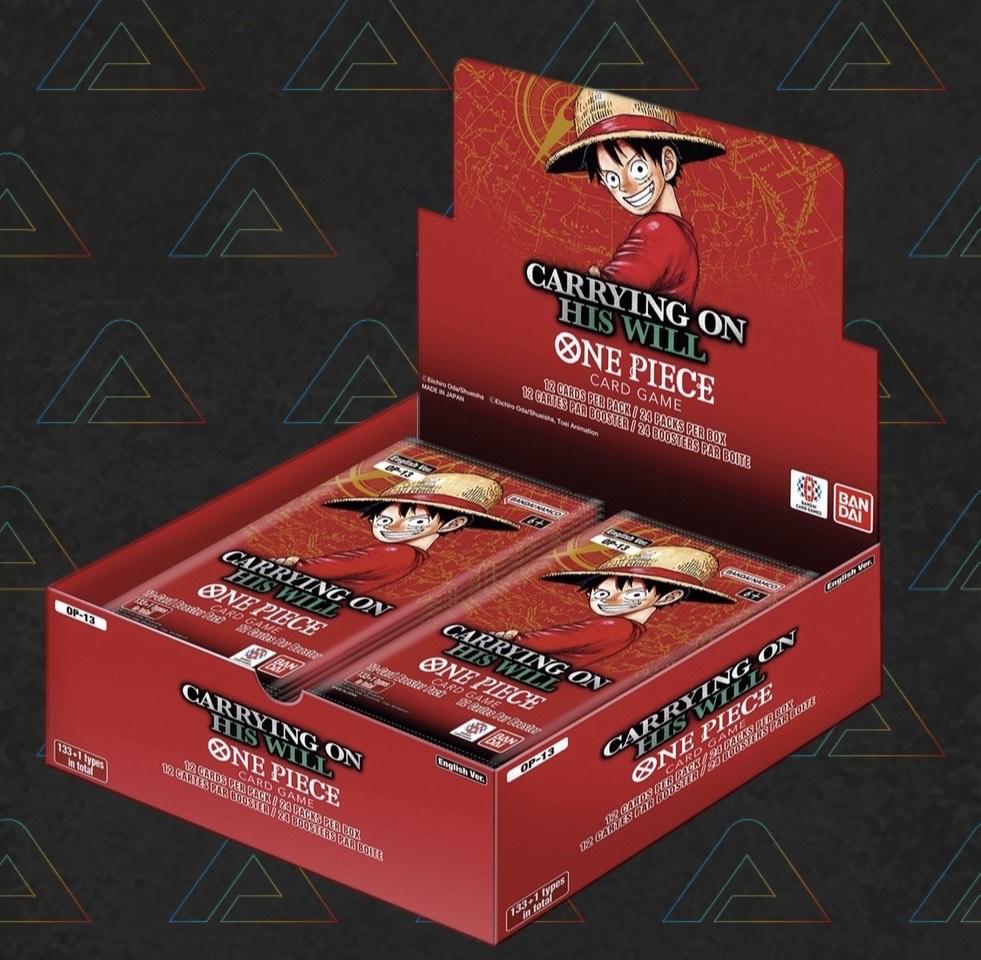 One Piece Card Game: Booster Box (OP-13) Carrying On His Will AtticCards One Piece Card Game: Booster Box (OP-13) Carrying On His Will AtticCards