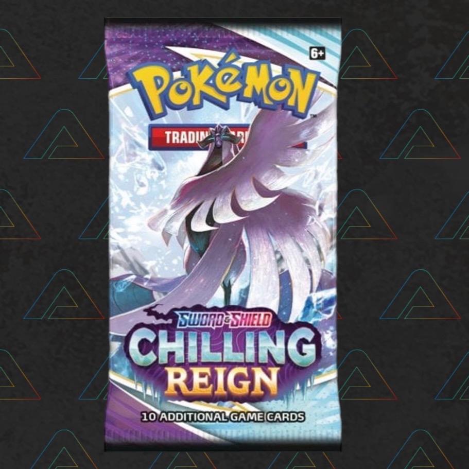 1 x Pokemon Chilling Reign Booster Pack (English Trading Cards)
