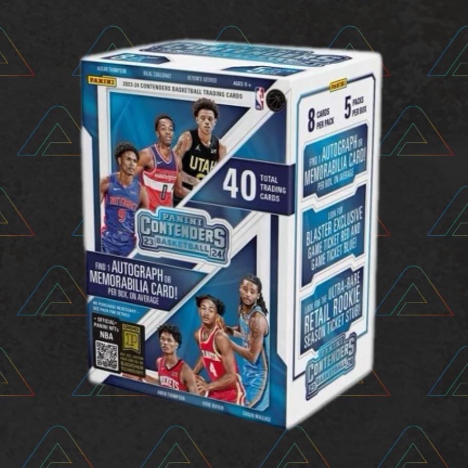 1 x 2023-24 Panini Contenders Basketball Blaster Box (Trading Cards)