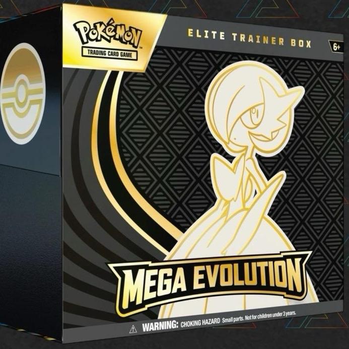 1 x Pokemon Mega Evolution (Gardevoir) Elite Trainer Box (English Trading Cards)