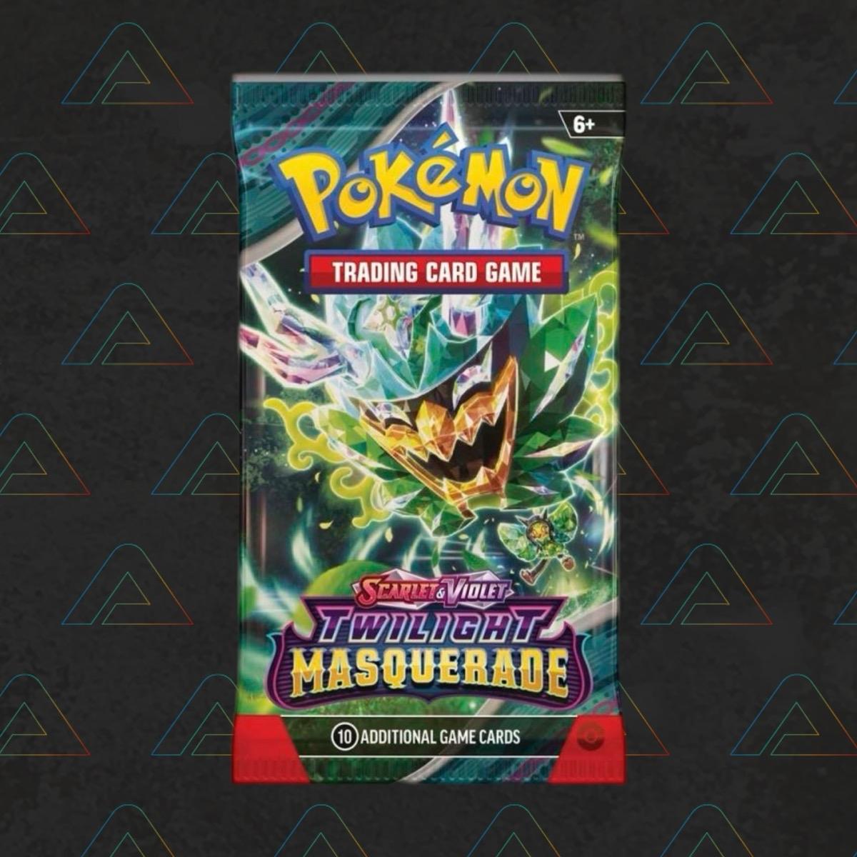 1 x Pokemon Twilight Masquerade Booster Pack (English Trading Cards)