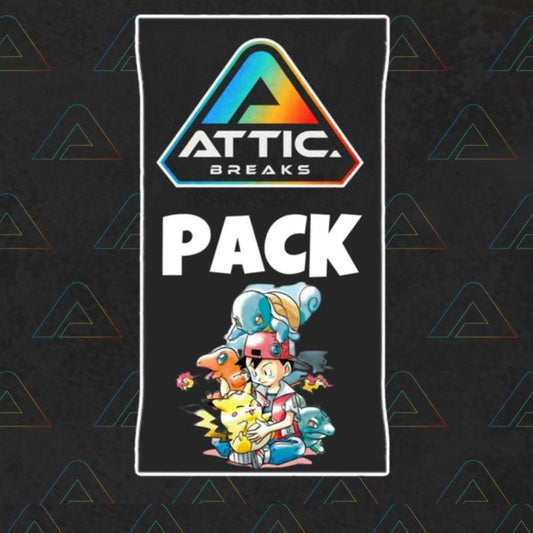 1 X Attic Booster Pack (English & Japanese Trading Cards)