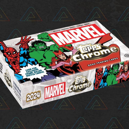 1 X Marvel Topps Chrome 2024 Hobby Box Hobby (12 Packs) Disney