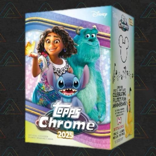 1 x 2025 Topps Chrome Disney Value Box (English Trading Cards)
