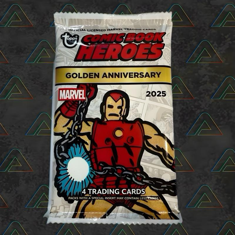 1 x Marvel Comic Book Heroes 1975 Anniversary Hobby Pack (English Trading Cards)