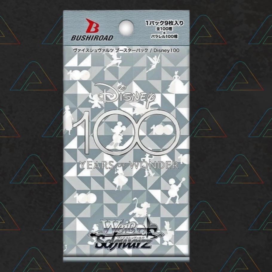 1 x Disney 100 Weiss Schwarz Booster Pack (Japanese Trading Cards)