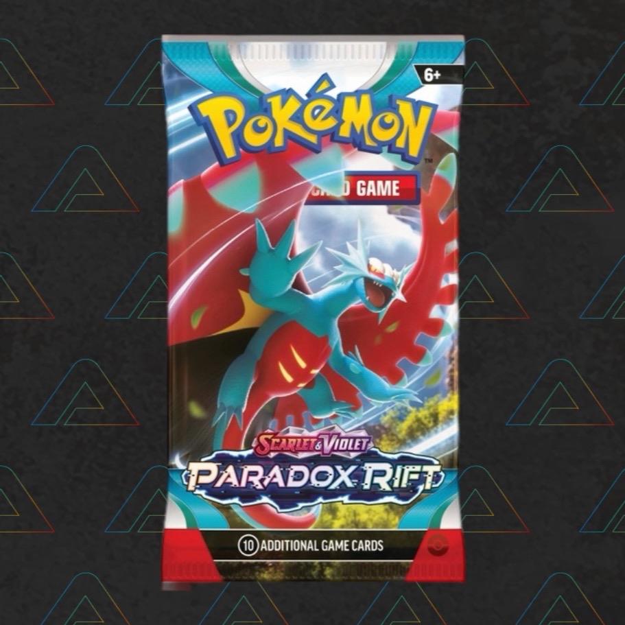 1 x Pokemon Paradox Rift Booster Pack (English Trading Cards)
