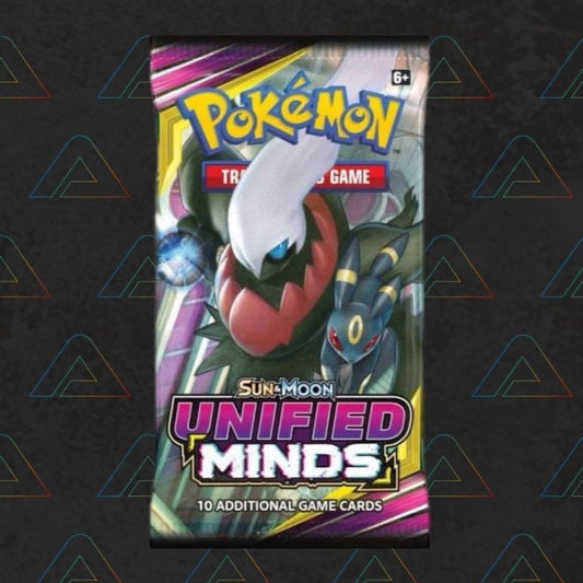 1 X Unified Minds Pokemon Sun & Moon Booster Pack (English Trading Cards)