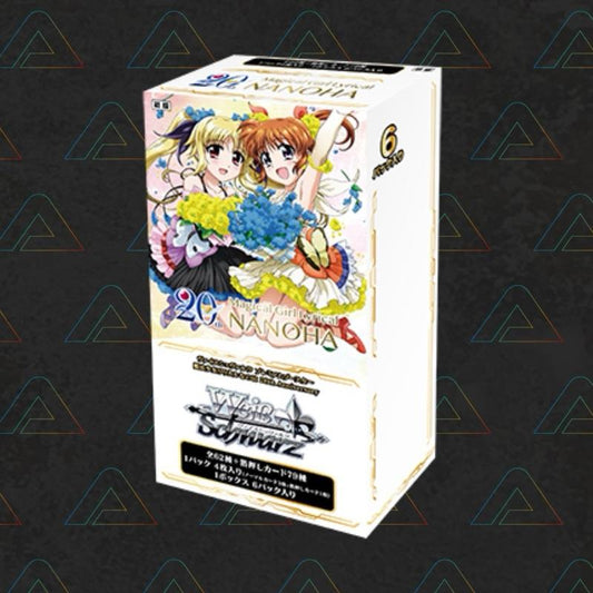 1 X Nanoha 20th Anniversary Weiss Schwarz Booster Box (Japanese Trading Cards)