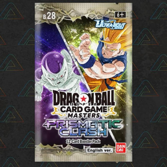 1 X Dragon Ball Super Prismatic Clash B28 Booster Pack (English Trading Cards)