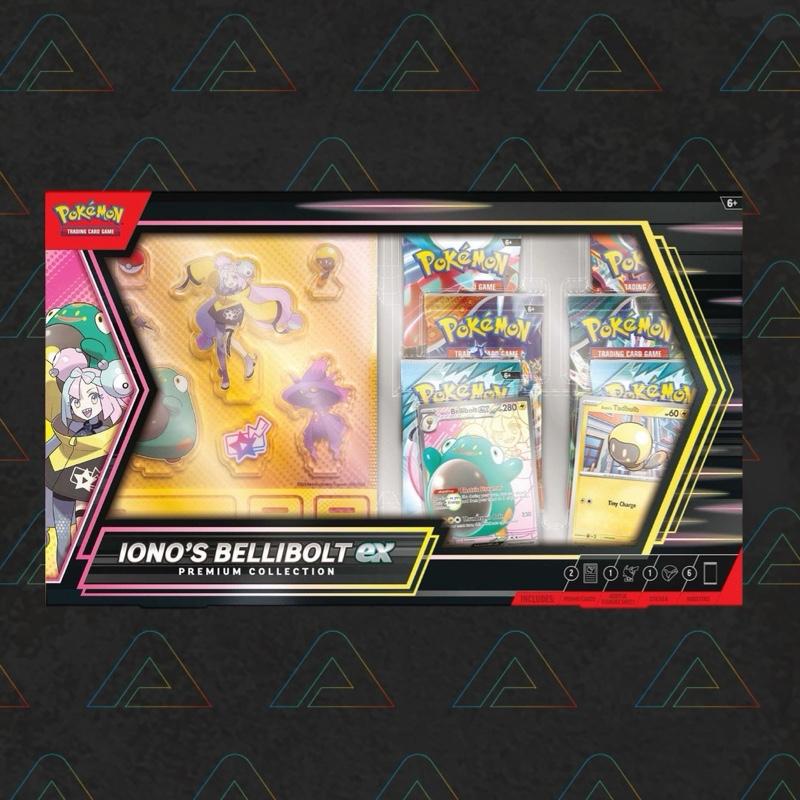 1 X Iono’s Bellibolt ex Premium Collection Box (English Trading Cards)