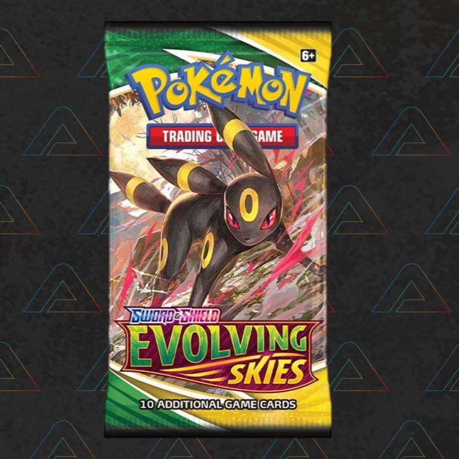 1 x Evolving Skies Pokemon Booster Pack (English Trading Cards)
