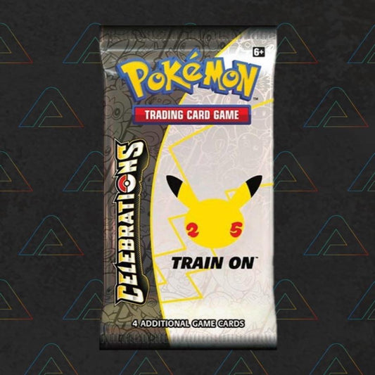 1 x Celebrations Pokémon Booster Pack (English Trading Cards)