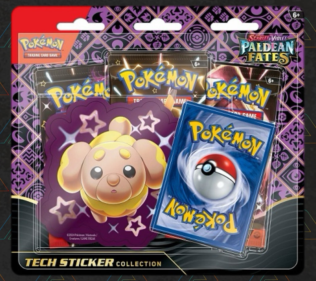 Pokemon TCG - Scarlet & Violet - Paldean Fates - Tech Sticker Collection