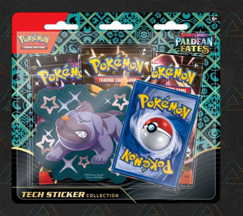 Pokemon TCG - Scarlet & Violet - Paldean Fates - Tech Sticker Collection