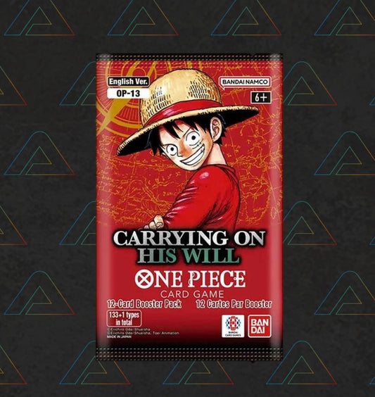One Piece Card Game: Booster Pack (OP-13) Carrying On His Will
