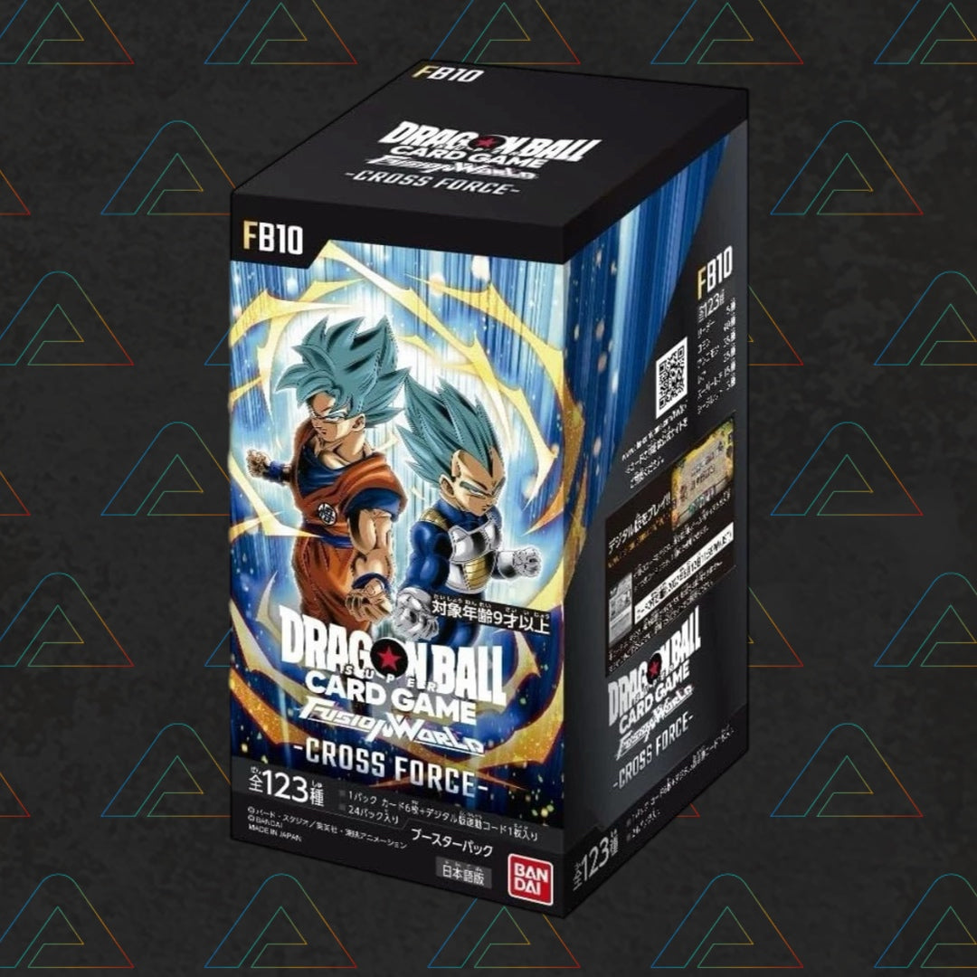 Dragon Ball Super CG: Booster Box - Fusion World 10 Japanese (FB10) Cross Force