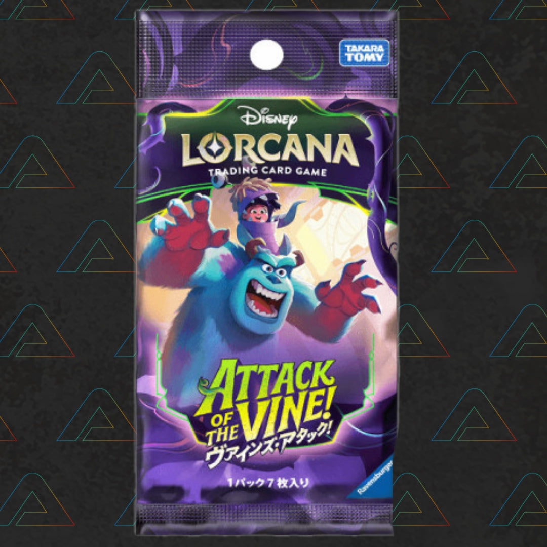 Disney Lorcana TCG - Attack Of the Vine Booster Pack Japanese