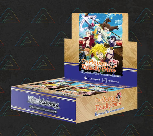 Weiss Schwarz Seven Deadly Sins: Revival of the Commandments English Booster Box