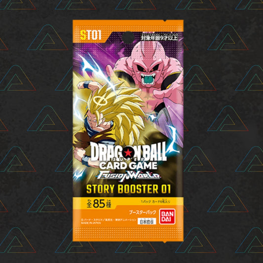 Dragon Ball Super CG: Booster Pack - Fusion World ST01 Story Booster Japanese