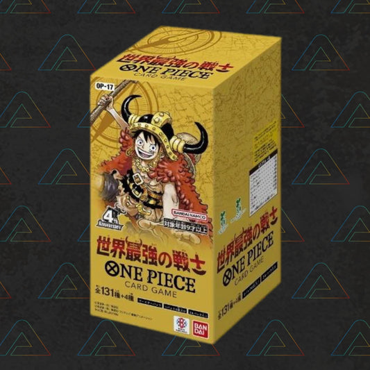 One Piece Card Game: Booster Box (OP-17) The Worlds Strongest Warriors Japanese