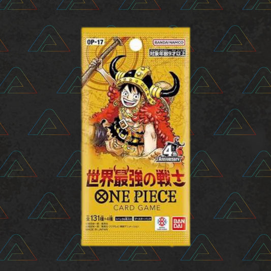 One Piece Card Game: Booster Pack (OP-17) The Worlds Strongest Warriors Japanese