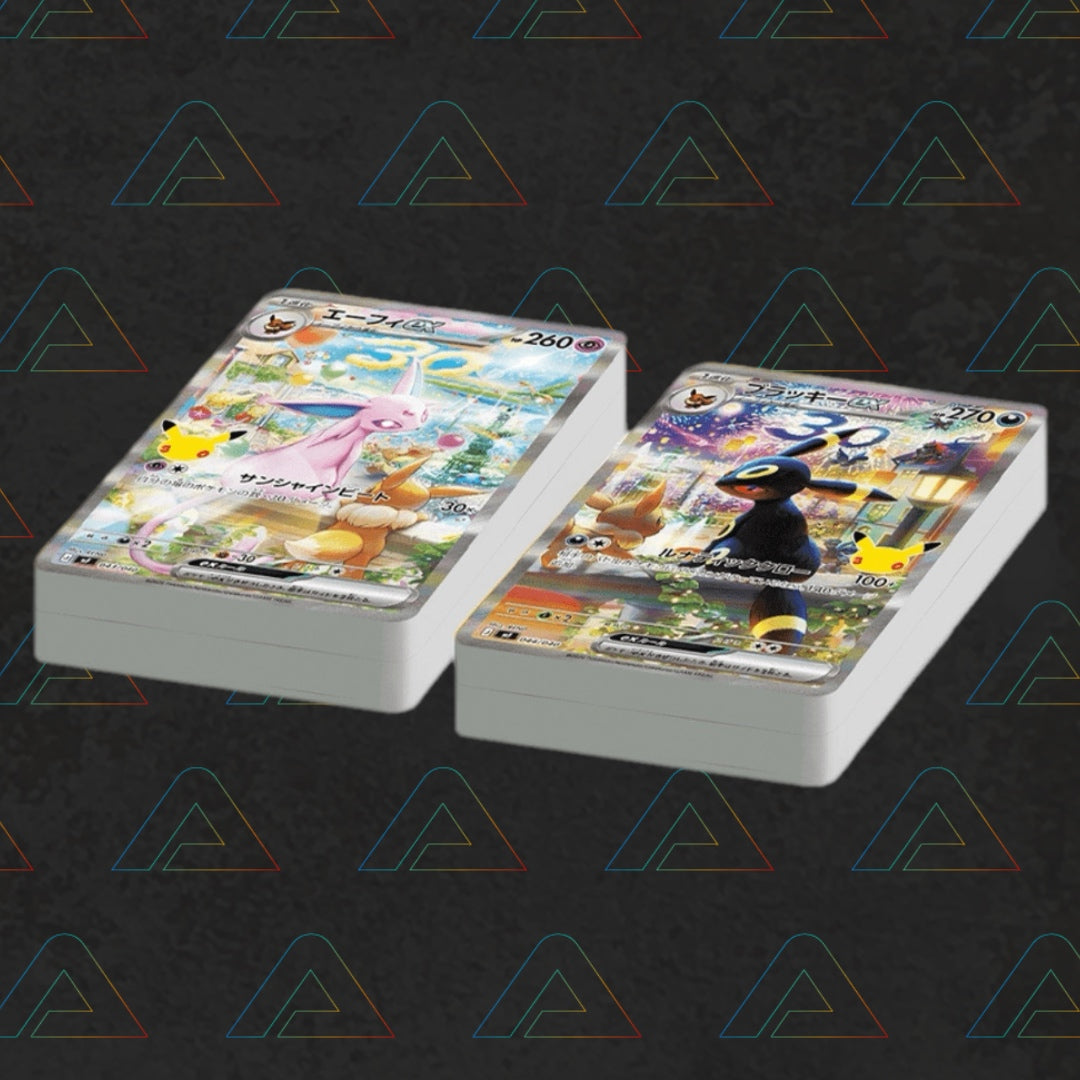 Pokémon TCG: 30th Celebration Japanese Premium TCG Deck set Espeon & Umbreon Japanese