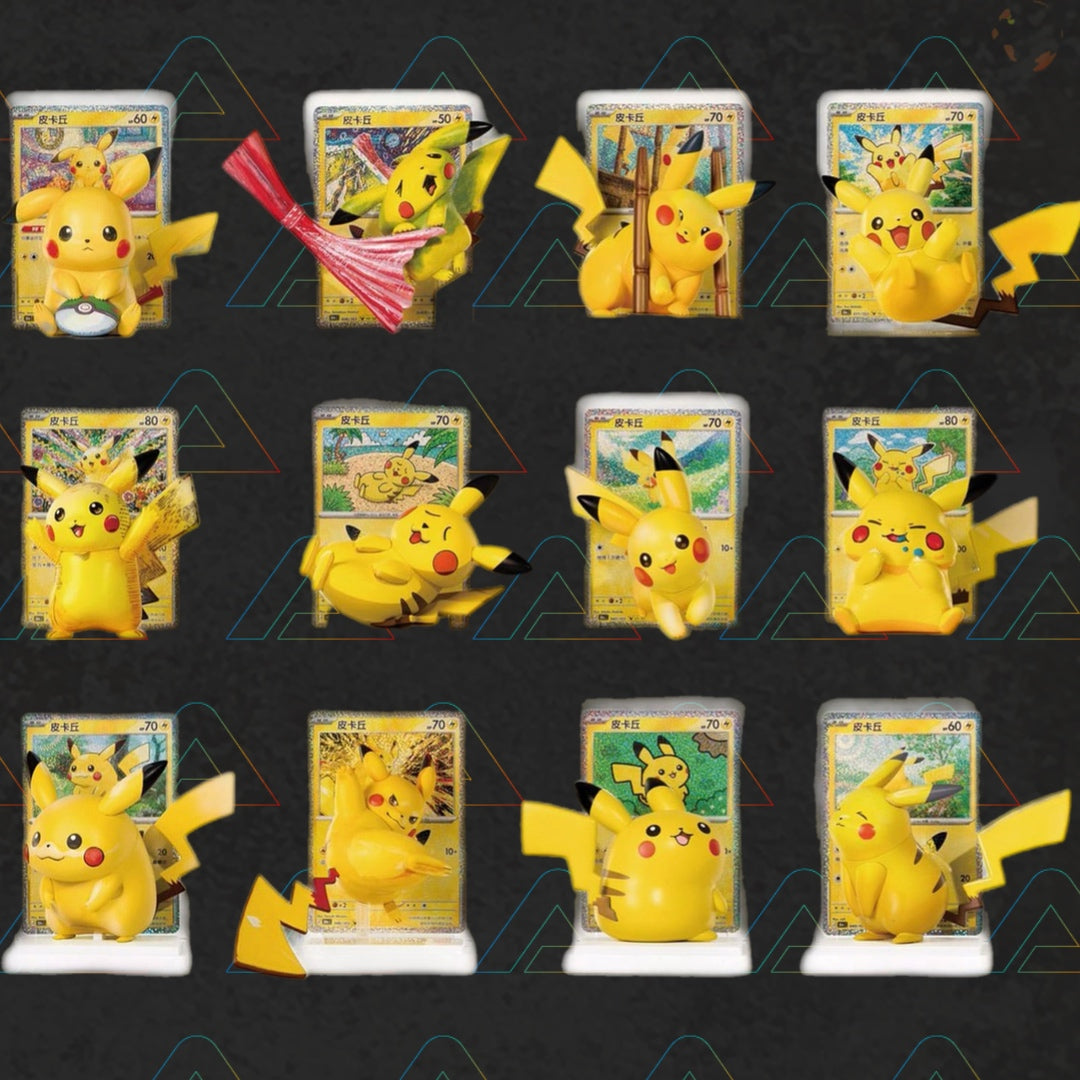 Pokémon TCG: 30th Celebration DREAM PAINTING FIGURES VOL 4 PIKACHU EDITION BLIND BOXES -