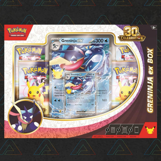 Pokémon TCG: ex Box - Greninja - 30th Celebration