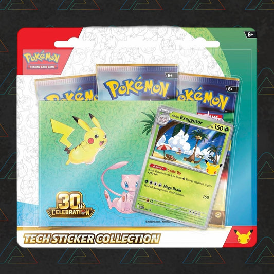 Pokémon TCG: 30th Celebration Tech Sticker Collection (Alolan Exeggutor)