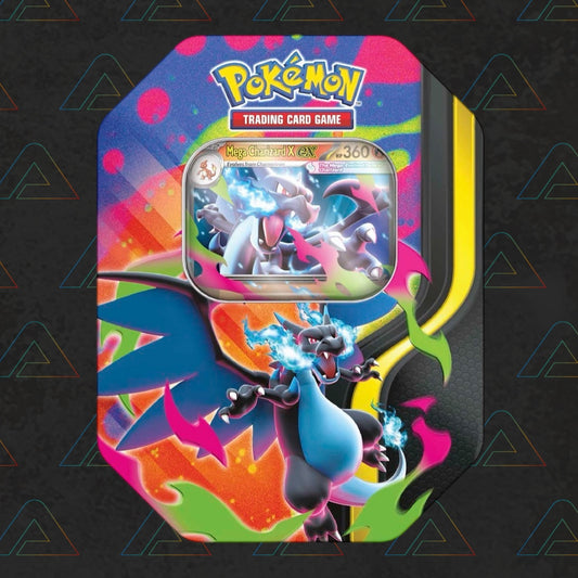 Pokémon TCG: Mega Charizard Tin (Mega Charizard X)